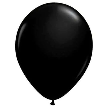 Qualatex - 5" Onyx Black Latex Balloons (100ct) Party Expo
