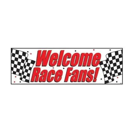 Race Giant Party Banner (1ct) - Party Expo