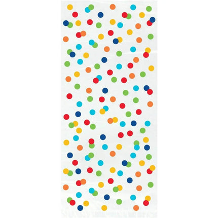 Rainbow Polka Dot Cello Bag - Party Expo