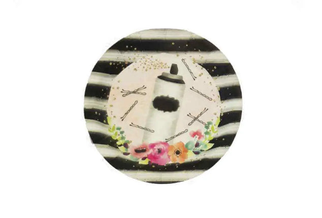 Salon Style 7" Plate - Round Party Expo