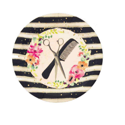 Salon Style 9" Plate - Round Party Expo