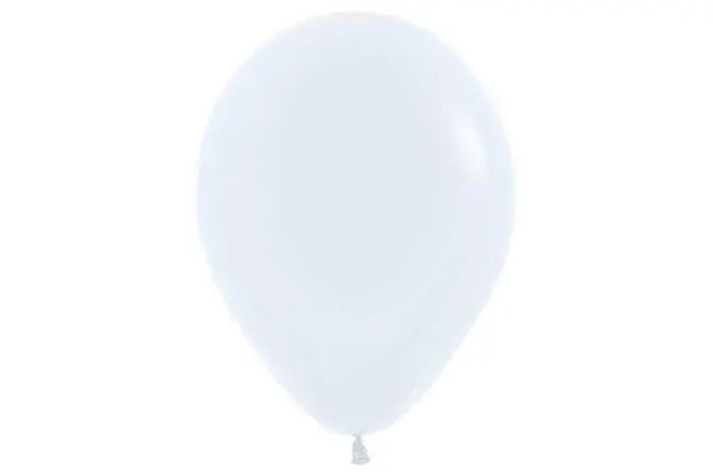 Sempertex - 11" Fashion White Latex Balloons (50pcs) Party Expo