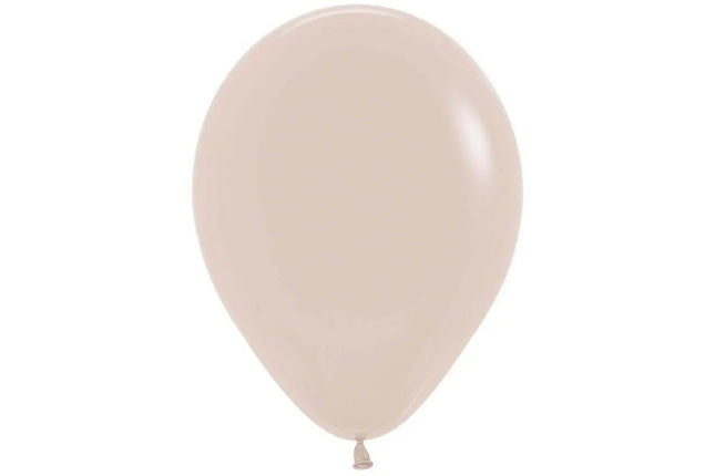 Sempertex - 11" Fashion White Sand Latex Balloons (50ct) Party Expo