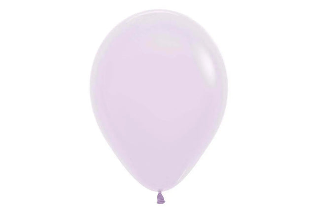 Sempertex - 11" Pastel Matte Lilac Latex Balloons (50pcs) Party Expo