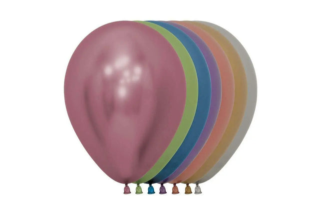Sempertex - 11" Reflex Assortment Latex Balloons (50pcs) Party Expo