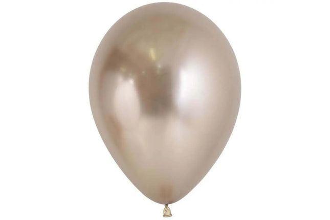 Sempertex - 11" Reflex Champagne Latex Balloons (50ct) Party Expo