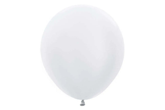 Sempertex - 18" Satin Pearl Latex Balloons (25ct) Party Expo