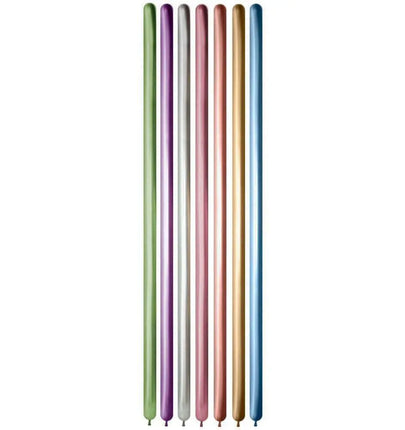 Sempertex - 260 Reflex Deluxe Assorted Latex Balloons (50pcs) - Party Expo