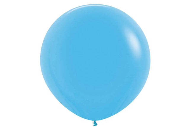 Sempertex - 36" Fashion Blue Latex Balloons (2pcs) Party Expo
