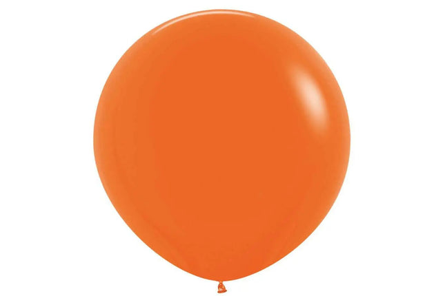 Sempertex - 36" Fashion Orange Latex Balloons (2pcs) Party Expo