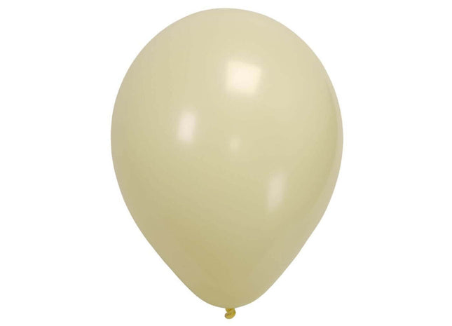 Sempertex - 36" Pastel Matte Yellow Latex Balloons (2pcs) - SKU:154633 - UPC:7703340154633 - Party Expo