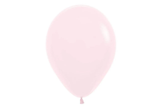 Sempertex - 5" Pastel Matte Pink Latex Balloons (50pcs) Party Expo