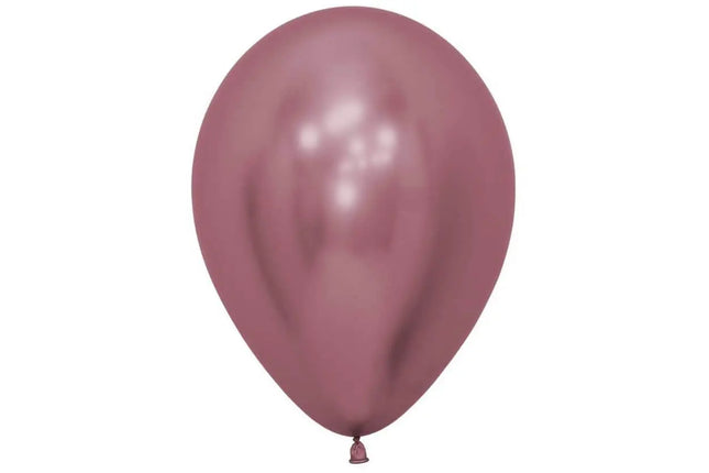Sempertex - 5" Reflex Pink Latex Balloons (50pcs) Party Expo