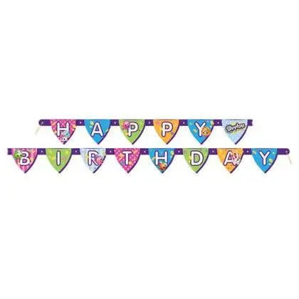 Shopkins Large Jointed Banner - Party Expo
