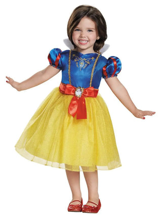 Snow White Classic Costume - Toddlers (3T-4T) - Party Expo
