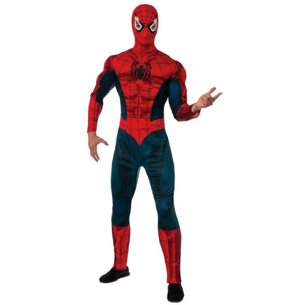 Spiderman - Deluxe Costume - (Xlarge) - Party Expo