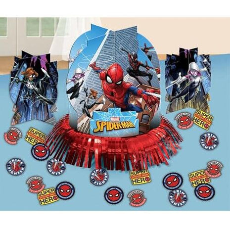 Spiderman - Table Decoration Kit - SKU:281860 - UPC:013051759254 - Party Expo