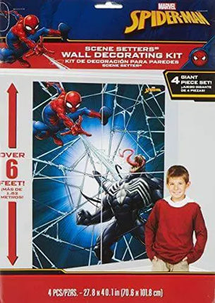 Spiderman - Wall Decoration Kit - Party Expo