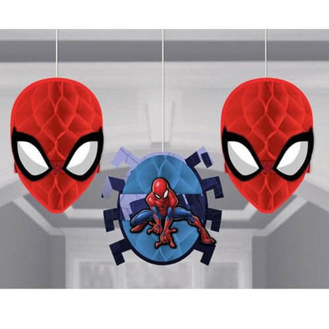 Spiderman - Honeycomb Decoration - SKU:291860 - UPC:013051759322 - Party Expo