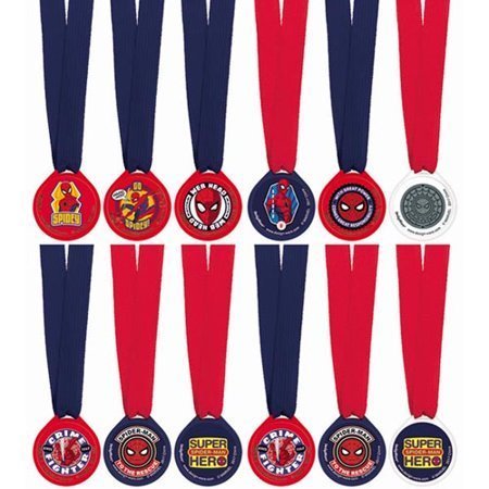 Spiderman - Award Medals - SKU:398793 - UPC:013051759568 - Party Expo