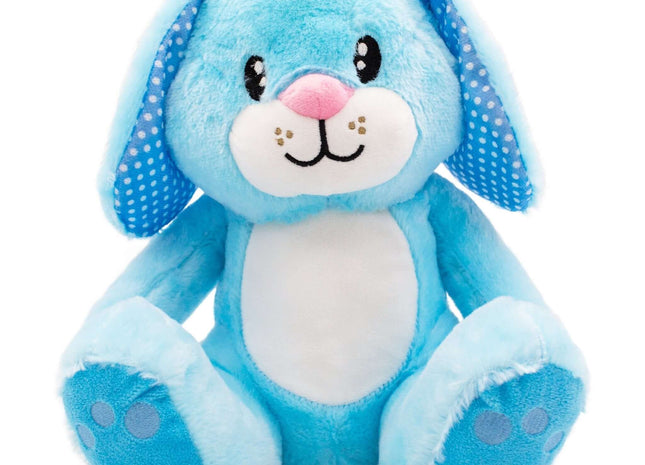 Spring 10" Plush Bunny - Blueberry - SKU:SP3000 - UPC:692046984729 - Party Expo
