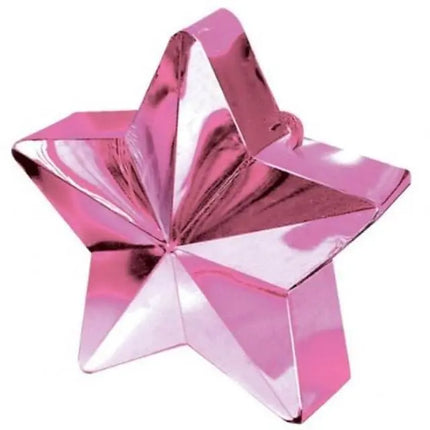 Star Shaped Balloon Weight - Pink - Party Expo