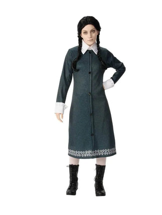 The Addams Family - Wednesday Adult Costume (Medium) - Party Expo