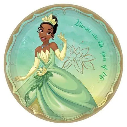Tiana Once Upon A Time - 9" Dinner Plates Party Expo