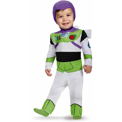 Toy Story 4 - Buzz Light-Year Deluxe Costume - Infant (6-12 Months) - Party Expo