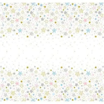 Twinkle Star Plastic Table Cover 54X84 - Party Expo