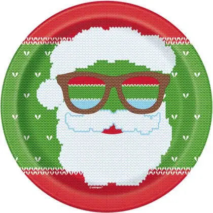 Ugly Sweater - 7" Christmas Plates (8ct) Party Expo