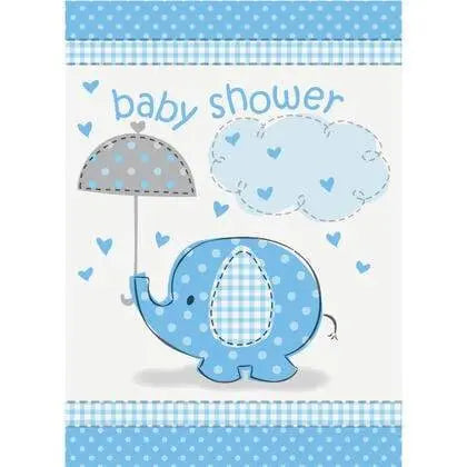 Umbrellaphants - Blue Invitations - Party Expo