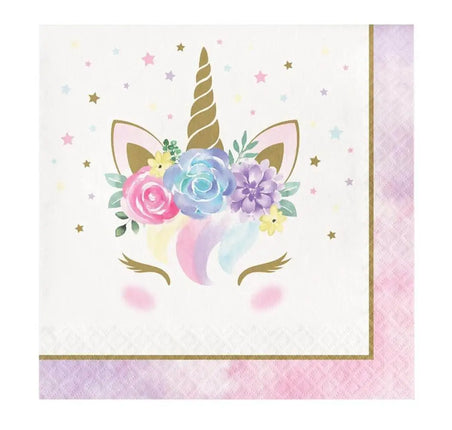 Unicorn Baby - Lunch Napkins (16ct) - Party Expo