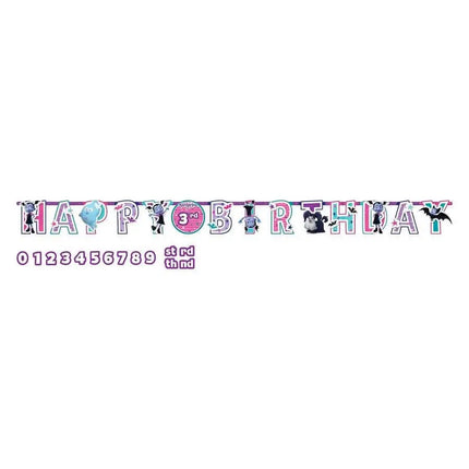 Vampirina Jumbo Letter Banner Kit - Party Expo