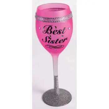 Wine Glass Best Sister - Party Expo