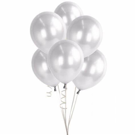 Silver Balloons - Party Expo