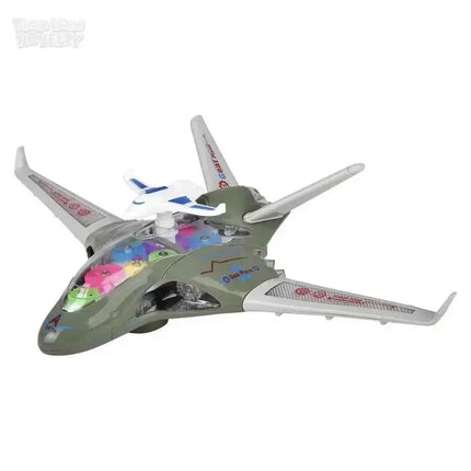 10.5" Light-Up Transparent Jet Party Expo  
