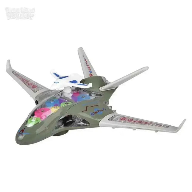 10.5" Light-Up Transparent Jet Party Expo  