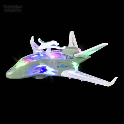 10.5" Light-Up Transparent Jet Party Expo  