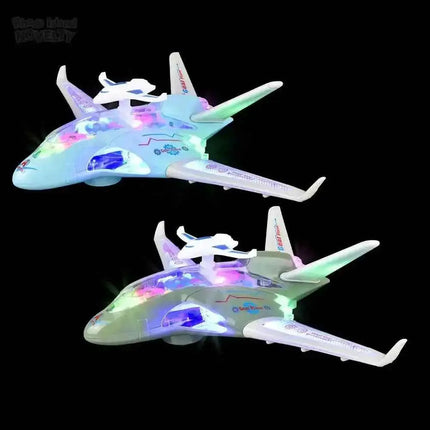 10.5" Light-Up Transparent Jet Party Expo  