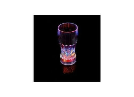 10oz Flashing Light-Up Glass - SKU:PS-GLLED - UPC:097138687883 - Party Expo