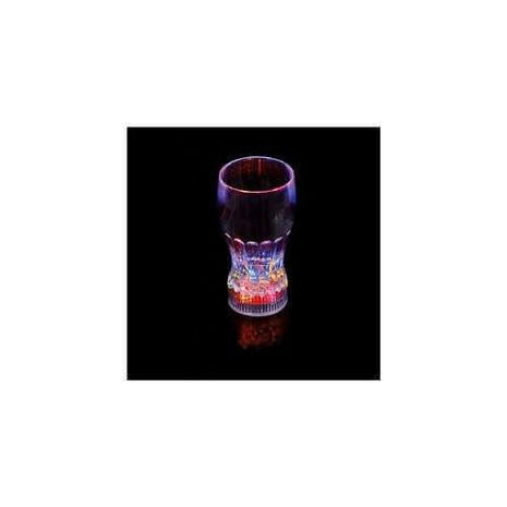 10oz Flashing Light-Up Glass - SKU:PS-GLLED - UPC:097138687883 - Party Expo