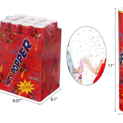 11" Party Popper Powder (1ct) Party Expo  