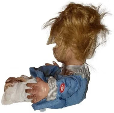 11" Animated Creepy Girl Kicking Party Expo  