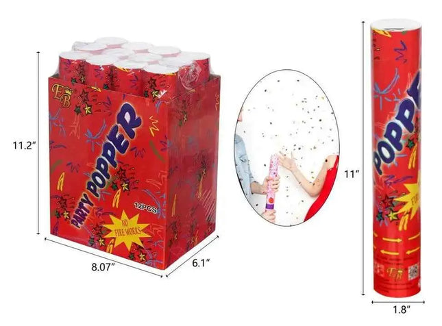11" Party Popper Powder (1ct) Party Expo  