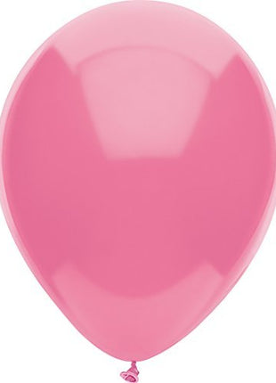 12" Pink Latex Balloons (100ct) - SKU:72367 - UPC:071444723671 - Party Expo