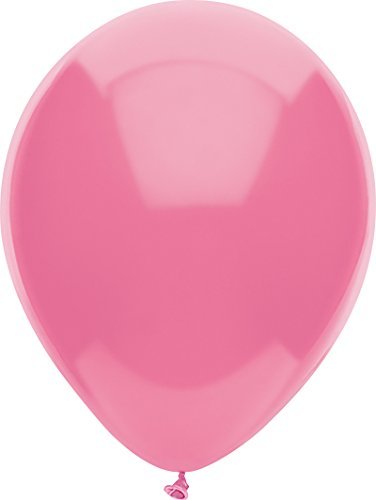 12" Pink Latex Balloons (100ct) - SKU:72367 - UPC:071444723671 - Party Expo