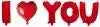 16" Letter Set I LOVE YOU Party Expo  