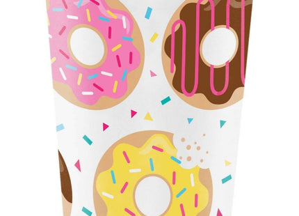 16oz Donut Time Plastic Favor Cup - SKU:324236 - UPC:039938412661 - Party Expo