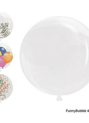 18" Funny Bubble Balloon - SKU:85384 - UPC:8712364853841 - Party Expo